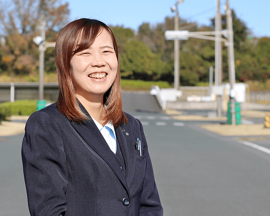 先輩や上司の人と一緒に解決できることにやりがいを感じています